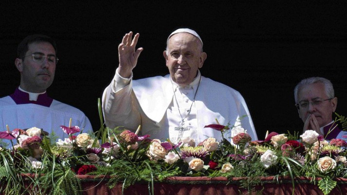 Paus Franciscus Urbi et Orbi 2023