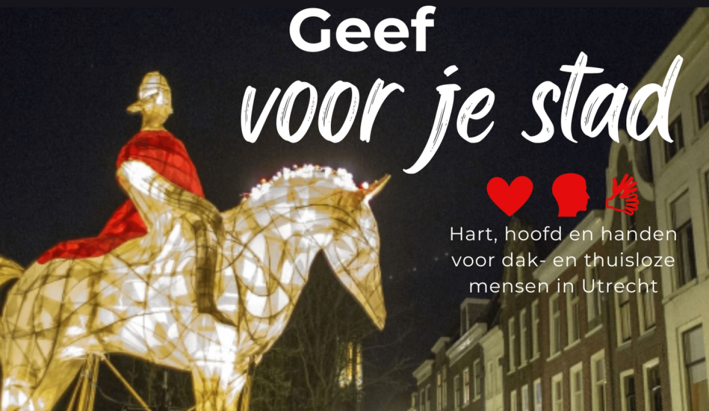 Geef voor je stad banner